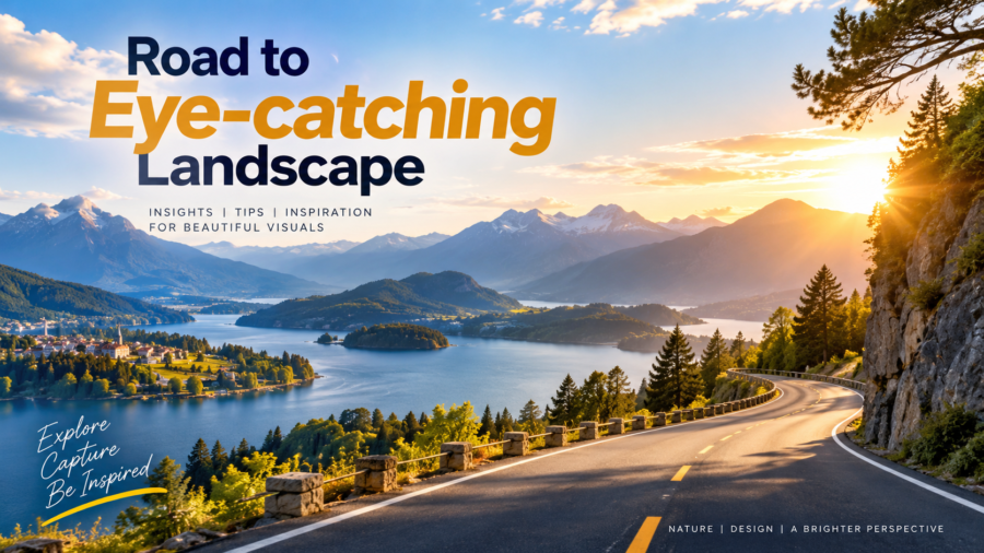 Road to Eye-Catching Landscape